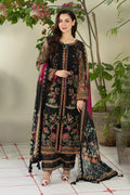 Premium 3 Piece Lawn Embroidered With Digital Printed Jauqard Dupatta- 5215 FS