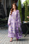 Jade Premium 3 Piece Lawn Chikankari Embroidered With Digital Printed Jacquard Dupatta-5246 FS
