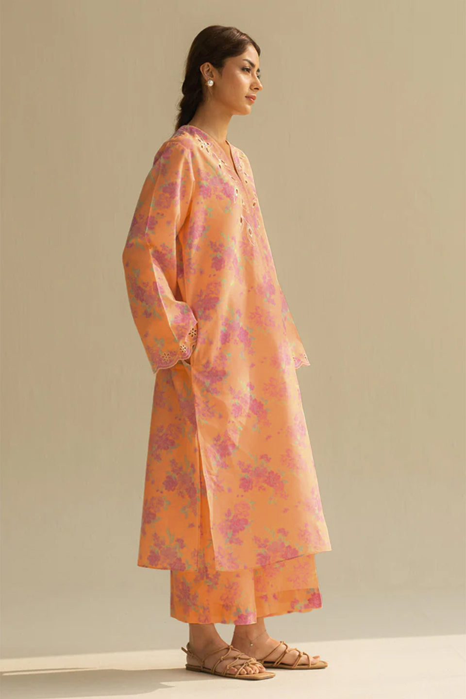 Premium 2 Piece Printed Lawn - 1540 FS
