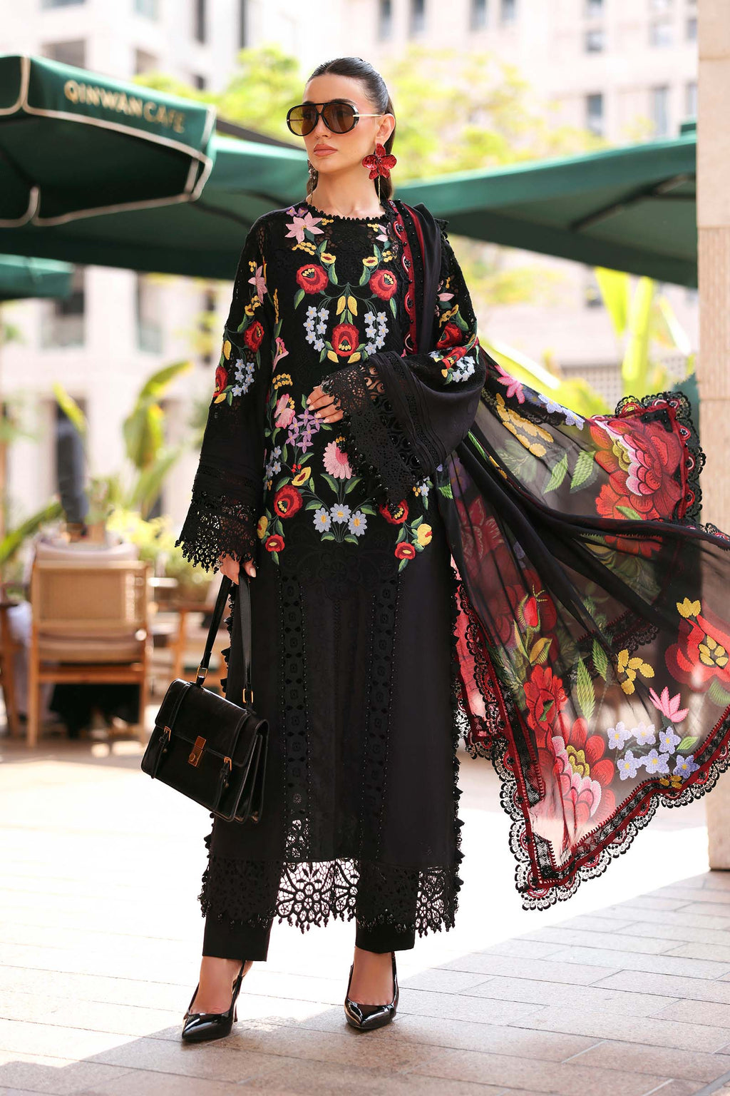 Maria B Premium 3 Piece Embroidered Chikankari Lawn Suit - 5303 FS