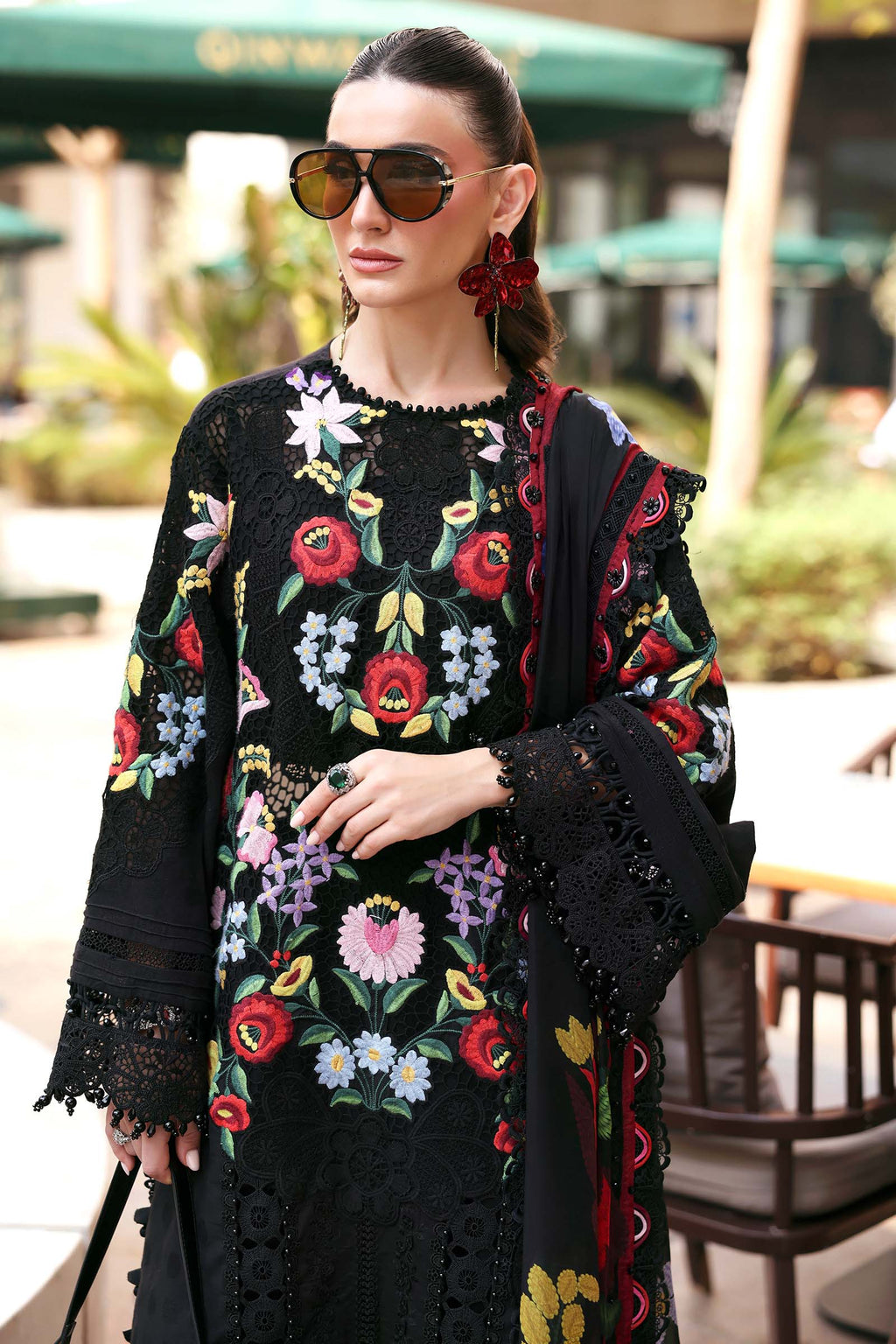 Maria B Premium 3 Piece Embroidered Chikankari Lawn Suit - 5303 FS