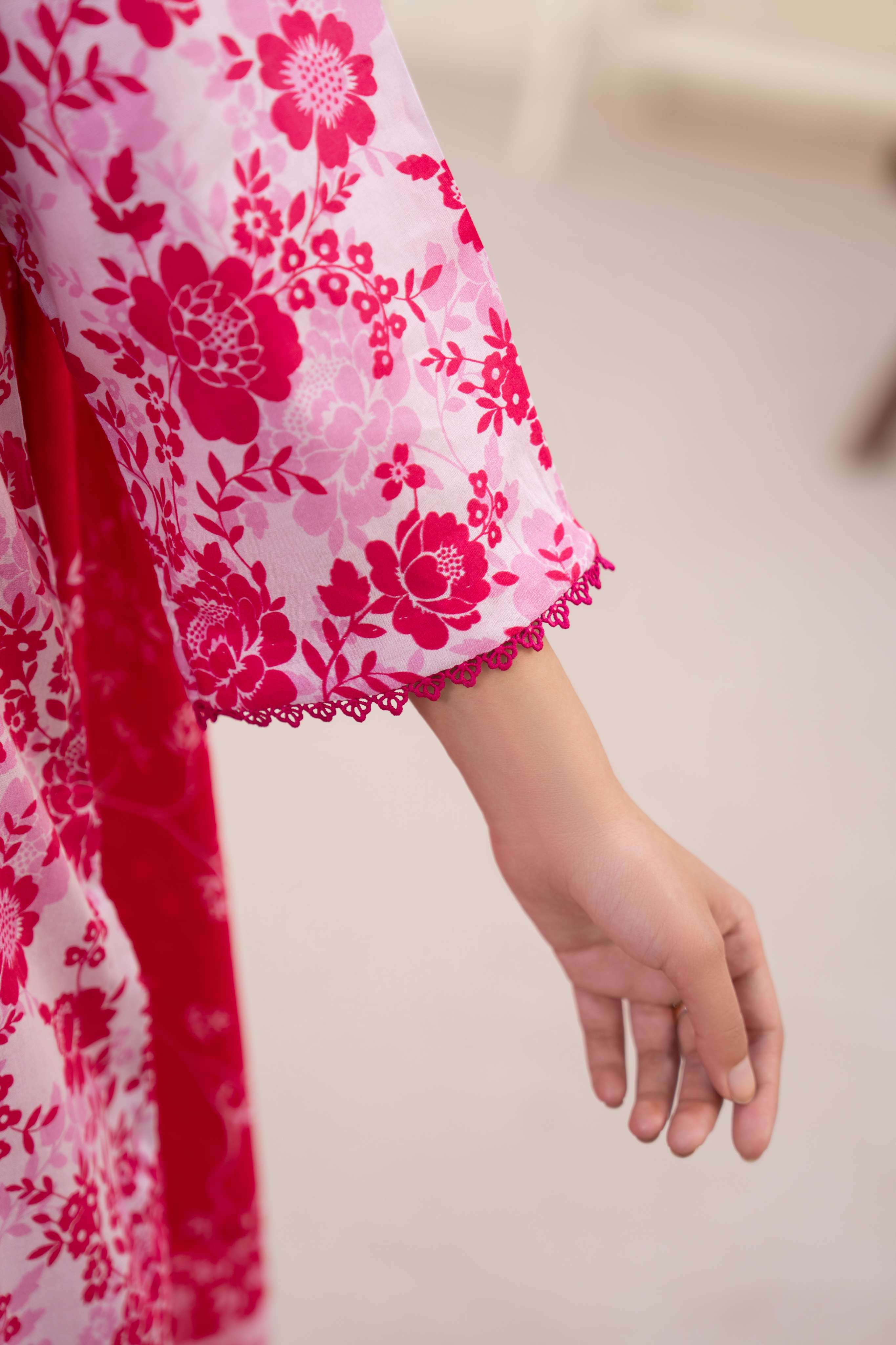 Maisa Premium 3 Piece Lawn PRINTED SHIRT WITH LAWN PRINT DUPATTA AND CAMBRIC TROUSER-P-4517