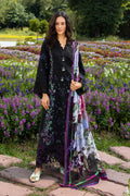 Mushq - Premium 3 Piece LAWN Embroidered SHIRT WITH Printed Silk DUPATTA AND TROUSER - JN 202