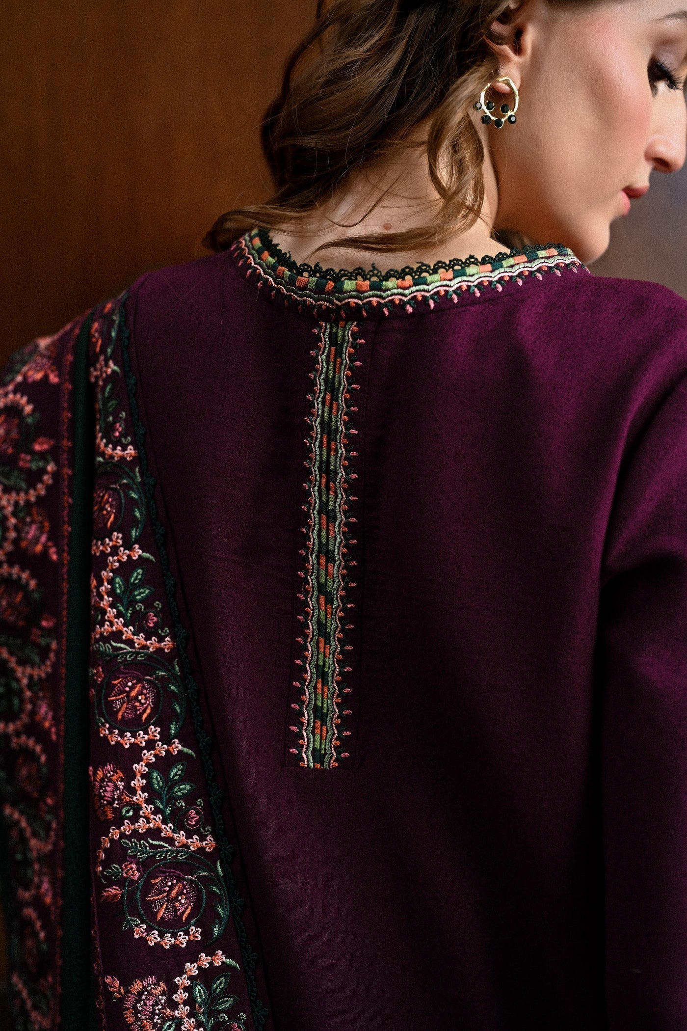 BATIK-3PC LAWN EMBROIDERED SHIRT WITH LAWN EMBROIDERED DUPATTA AND TROUSER-BIC-4797
