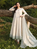 Jade Premium 3 Piece Lawn Sequence Embroidered With Khadi Net Embroidered Dupatta-5249 FS