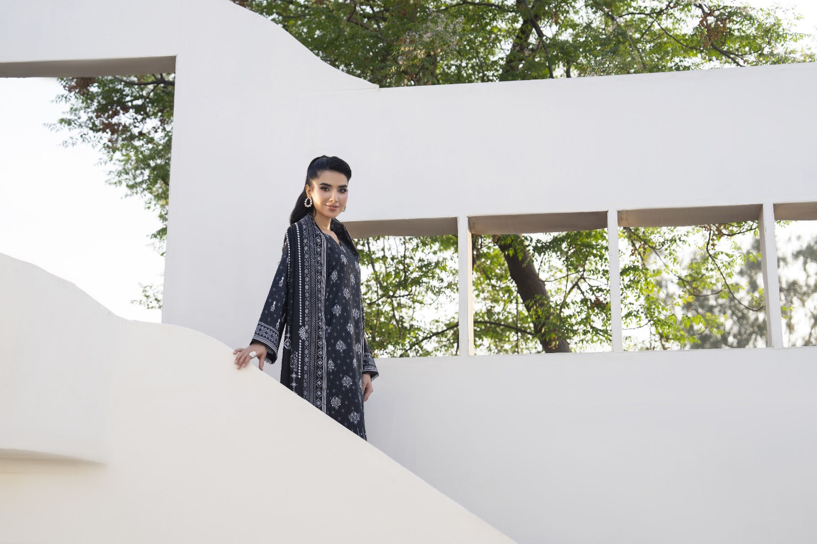 Maisa 3PC Premium 3 Piece Lawn PRINTED SHIRT WITH LAWN PRINT DUPATTA AND CAMBRIC TROUSER-P-4520