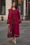 Charizma Lawn-3PC Embroidered Shirt with Digital Printed Jacquard Dupatta-5069